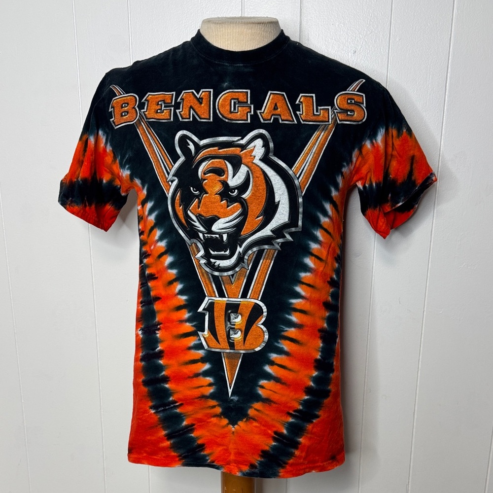 Majestic Cincinnati Bengals tie dye tshirt adult M